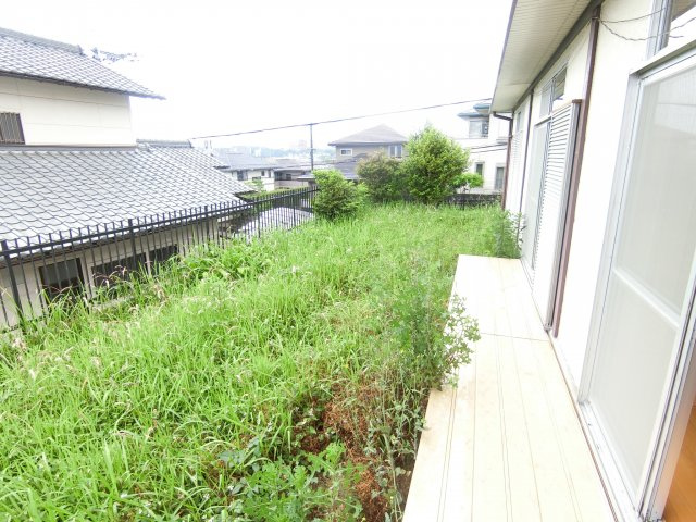 須賀一戸建の庭