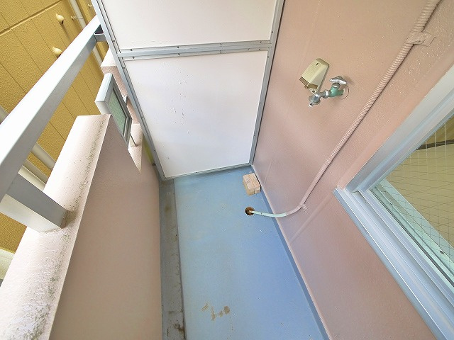 シティホームズ女子大前の設備|洗濯機置き場です