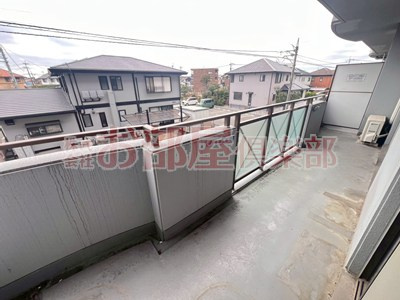 アザレ久留米のバルコニー