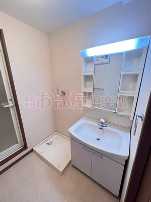 アザレ久留米の洗面所