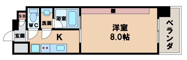【間取り】 | La Douceur天王寺（ラドゥセールテンノウジ）