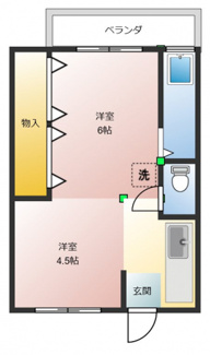 【間取り】 | 大館柄沢レジデンス 2号棟