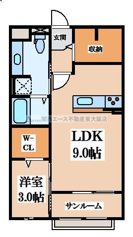 【間取り】 | ナイル良Ⅱ