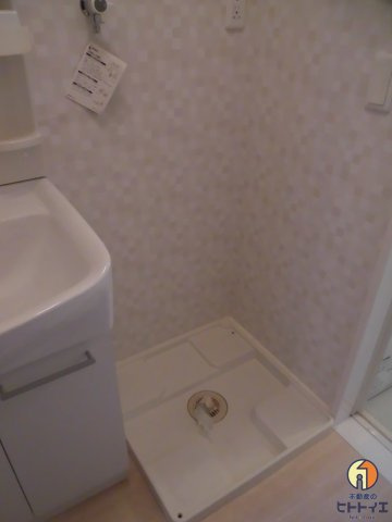D-room杉町の設備|防水パン付き室内洗濯機置き場
