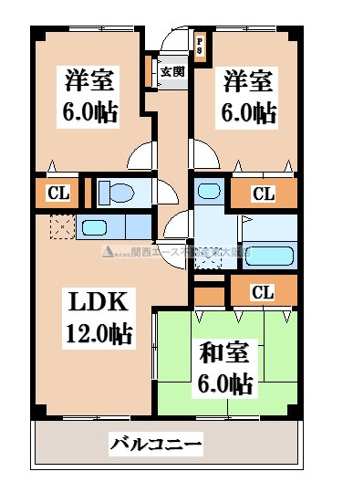 【間取り】 | ジャン・ピュールⅠ番館