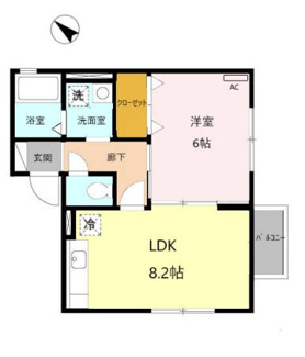 【間取り】 | ＬＯＨＡＳ本町