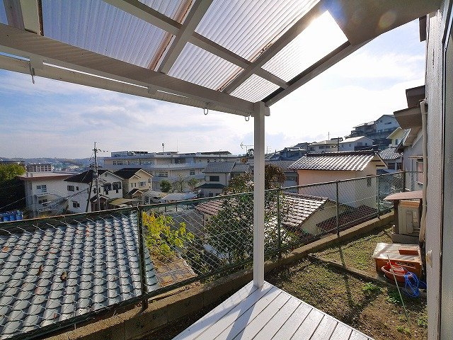 生駒市西松ケ丘戸建（13-16）の庭|お庭です