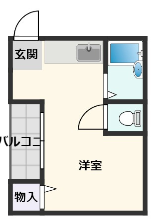 【間取り】 | ドルフ山手町