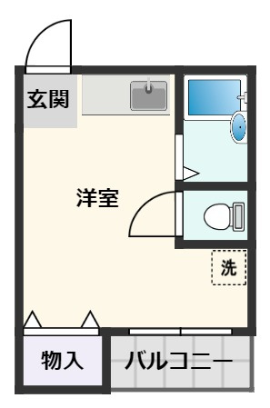 【間取り】 | ドルフ山手町