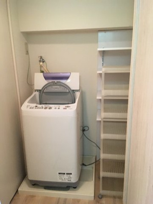 【設備】 | 朝日プラザ西舞子 | 室内洗濯機置場