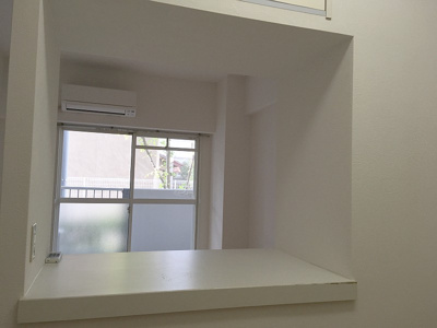 【キッチン】 | 朝日プラザ西舞子 | キッチンよりバルコニー方向