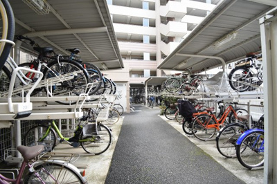 【その他共用部分】 | クレストフォルム横浜根岸 | 駐輪場