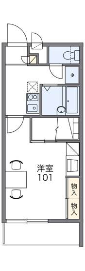 【間取り】 | フレイグラント多々良