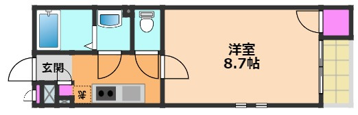 【間取り】 | クレイノ欅