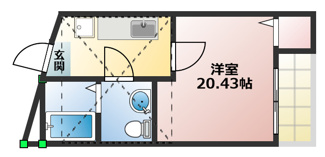 【間取り】 | ストロベリーキャンドル | 略図の為、現状優先