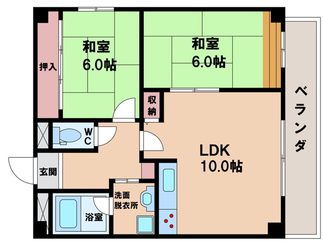 【間取り】 | アンボジュール日愛