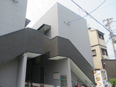 【外観】 | クロスレジデンス放出（放出賃貸） | 外観です