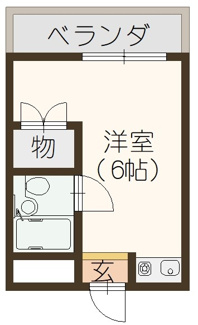 【間取り】 | シャトー真美ヶ丘