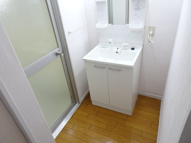 ハイツむすぶの独立洗面台