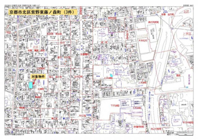 【地図】 | 紫野東藤ノ森町(1号地)