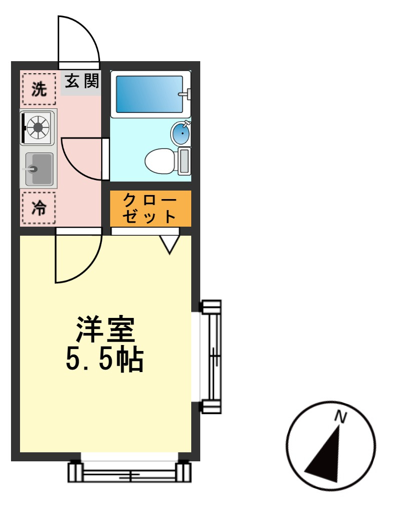 アネックスⅢBの間取り