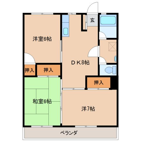 【間取り】 | 藤澤コーポ | 藤澤コーポ