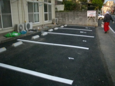 【外観】 | サンホームズ駐車場