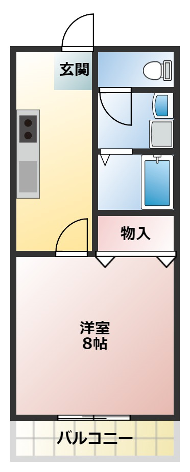 南光ビルの間取り