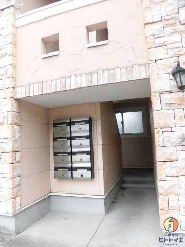 グランデ八女のエントランス|毎日通るエントランスはこのようになっています