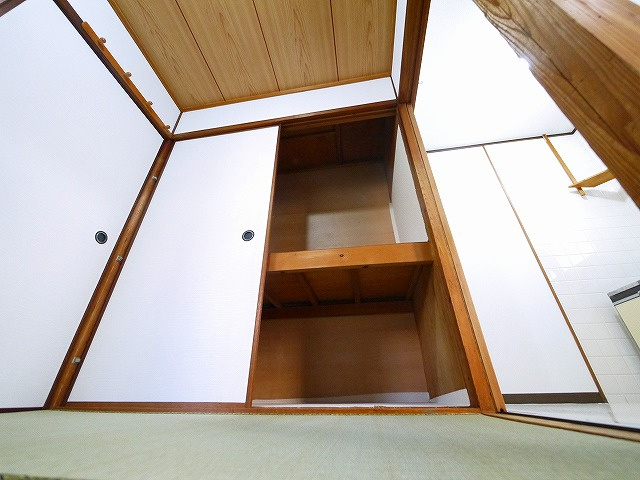 吉田貸家の収納|大きなスペースがあり、収納には困りません