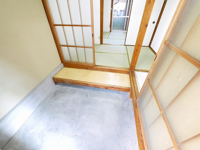 吉田貸家の玄関|落ち着いた玄関です