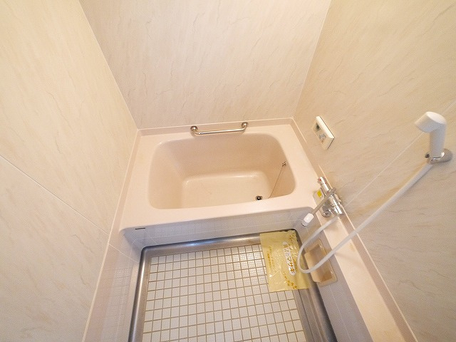 吉田貸家の浴室|落ち着いた空間のお風呂です