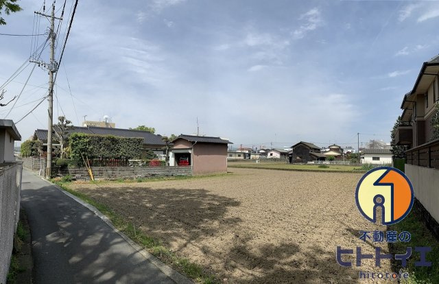 「売地」八女市本村の外観
