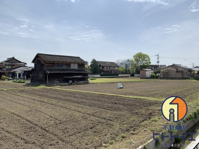 「売地」八女市本村の外観