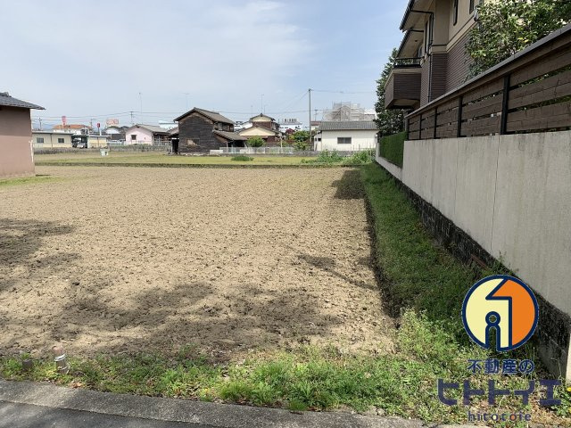 「売地」八女市本村の外観