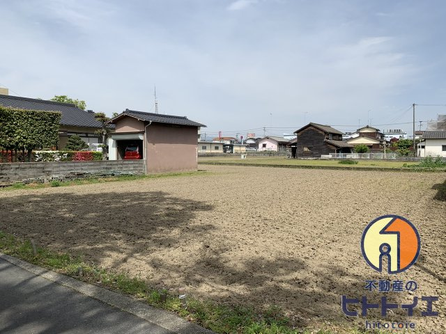 「売地」八女市本村の外観