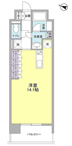 【間取り】 | コンフォリア西麻布