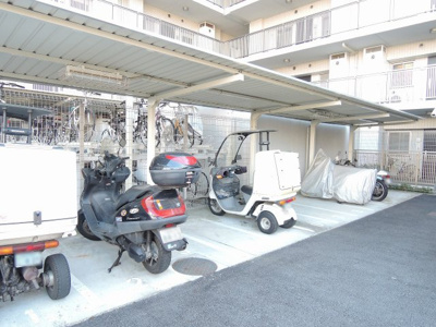 【その他共用部分】 | オーベル久が原 | バイク置場