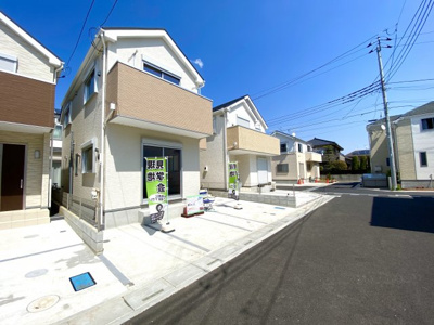 【前面道路含む現地写真】 | 現地見学会　さいたま市緑区三室　新築開発現場分譲地全7棟 | 前面道路含む現地写真です