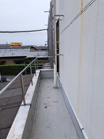 アルナビル　西棟のバルコニー