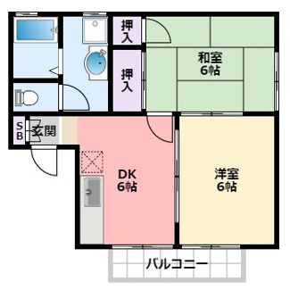 【間取り】 | セジュール九番町　