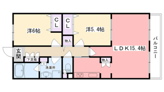 【間取り】 | 甲子園三番町ハイツ