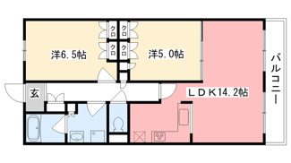 【間取り】 | 甲子園六石町ハイツ