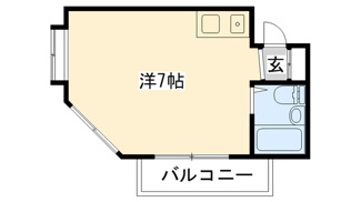 【間取り】 | サンパレス21甲子園北