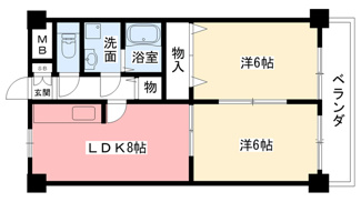【間取り】 | ベル上甲子園