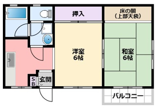 【間取り】 | 福岡マンション