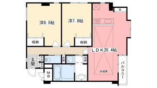 【間取り】 | クロスシーズン甲子園