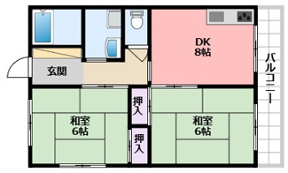 【間取り】 | アリコヴェール甲子園