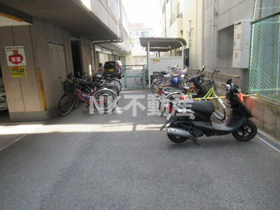 【その他共用部分】 | コーポ谷村Ⅱ（八戸ノ里賃貸） | 駐輪場です