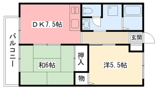 【間取り】 | ベルコモン甲子園